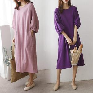 위쉬몰 GR 박스포켓코튼원피스(8204H411) 빅사이즈