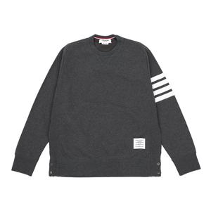 톰브라운 남성 맨투맨 티셔츠 MJT021H-00535 025 DARK GREY