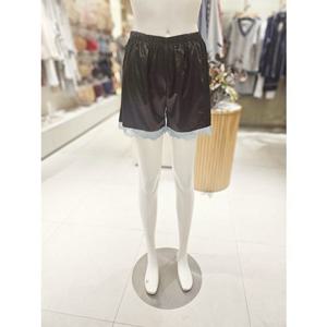 [바바라] 블렉라벨 프리미엄 보셀리 실크촉감 여자 반바지 하프슬립겸 파자마반바지 AHS00000