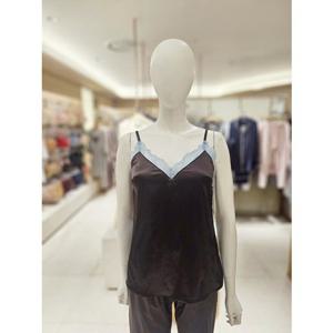 [바바라] 블렉라벨 프리미엄 보셀리 실크촉감 여자 끈나시 상의 ACS00000