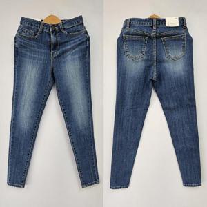 빅사이즈데님팬츠 T291L411 윈터기모스판스키니진 CA