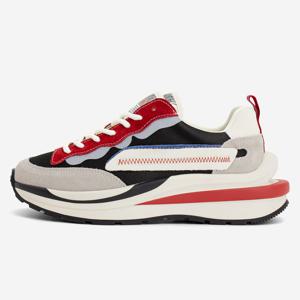 [플라이뉴욕]오버솔 패치워크 여성 스니커즈 레드 FNW2201R