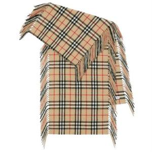 (명품) 버버리 체크 캐시미어 해피 머플러 807999