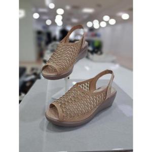 리바디 세이브존08 키높이통굽매쉬큐빅슬링백샌들 2023RD0357H