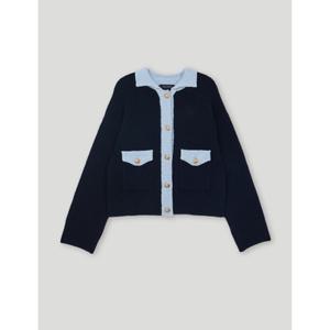 [코데즈컴바인] 배색 카라 가디건 (CKA-CD501W1) CKACD501W10