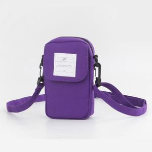 퍼플- 활용도 높은 미니 크로스 데일리백 보조 가방