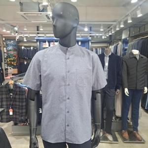 런던포그 본점 HL01 차이나 에리 폴리 서커 셔츠 LOA3A554