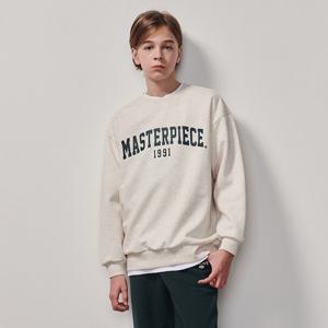 [에꼴리에][봄]특양면 레터링 맨투맨티 25A0401_OD