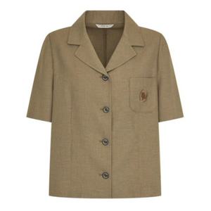 [케네스레이디] 이삭크 로고 자수 포인트 셔츠 (EWSTOE4804) EWSTOE4804