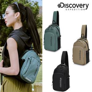 [디스커버리] 25SS 신상/공용/여행용/데일리/재귀반사/방수지퍼/아웃도어 라지 슬링백 DXSG1085N