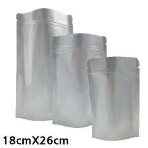 은박 스탠드 지퍼백 18cmX26cm 500장 지퍼백 일회용지퍼백 스탠드지퍼백 스탠드은박지퍼백 위생지퍼백 포장