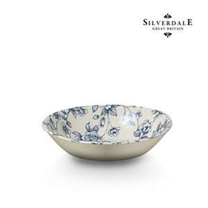 (Silverdale 실버데일) 데프트 플로랄 블루 찬기(중) 반찬접시 식기선물 선물용식기 수입식기 수입그릇 꽃