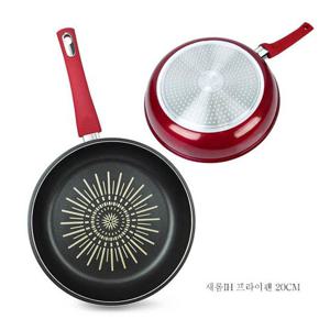 알루미늄 IH 5중 다이아몬드코팅 미니후라이팬 20cm 인덕션용후라이팬 인덕션프라이팬 후라이팬 프라이팬