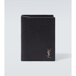 생로랑 Tiny Cassandre 레더 지갑 P00892135