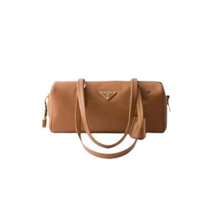 프라다 레더 파우치 카라멜 1BC239-2CYS-F03BH