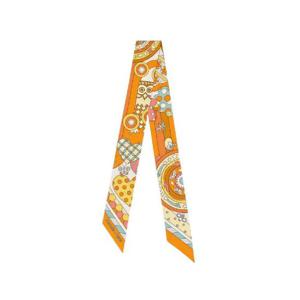 에르메스 레 뮤르뮤르 드 라 포레 트윌리 오랑쥬 죤 비프 베르 드 그리 H063005S04