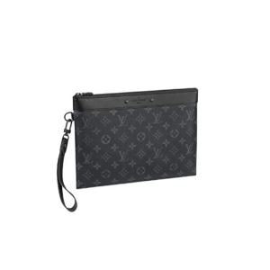 루이비통 포쉐트 투 고 모노그램 이클립스 블랙 M81569
