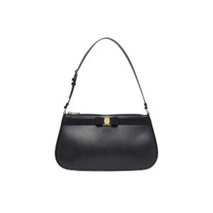 페라가모 바라 보우 스몰 숄더백 블랙 211984-754562