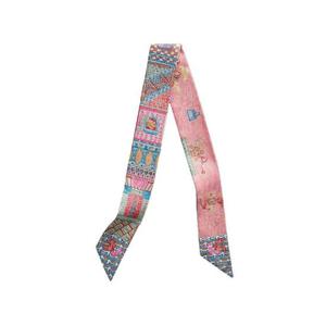 에르메스 슈퍼 실크 퀘스트 트윌리 로즈 비프 블루 베르 아망드 H064011S06