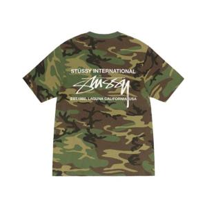 스투시 스무스 인터내셔널 티셔츠 카모 1905039