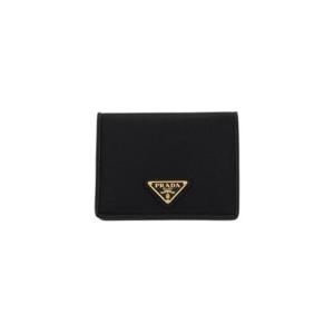 프라다 트라이앵글 로고 월렛 블랙 1MV204-2DMI-F0002