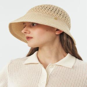 [헤지스] [25SS]아이보리 짜임 린넨혼방 벙거지모자[HIHE5E202IV]