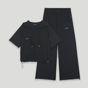 [코데즈컴바인] 후드스트링 조거 나일론 셋업 (CKB-XX002W5) CKBXX002W50