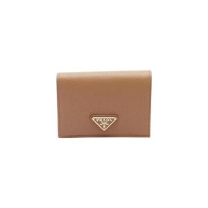 프라다 스몰 사피아노 레더 월렛 내츄럴 1MV021-QHH-F0018