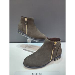 [소다][소다] FLB204 GN72 소다 SODA 여성 앵클부츠 ( 여성 누벅