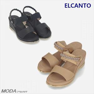 [엘칸토]경량 쿠션 투웨이 베다 여성 샌들 2XWW47XE_GN