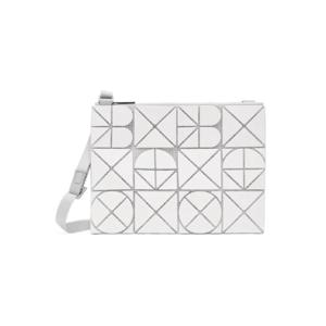 26 SS 바오바오 여성 화이트 폰트 크로스 숄더백 252730F048011