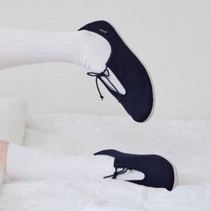 빅토리아 리본 발레리나 스니커즈 (1049921-MARINO)