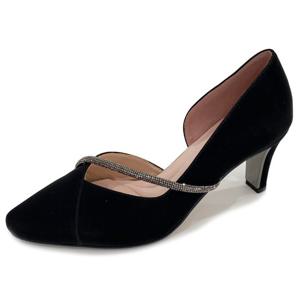 [에스콰이아(여성화)]여성화 천연양가죽 사이드오픈 7cm펌프스 PFESHP574