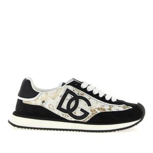 돌체앤가바나 DG 쿠션 스웨이드 레이스업 스니커즈 CK2340A9AC2