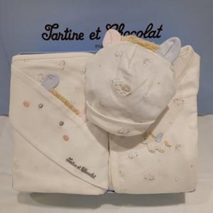 [쇼콜라] 쇼콜라 홀스가운속싸개비니모3종세트 (TNPPNG021A)가을겨울공용출산선물 TNPPNG021A