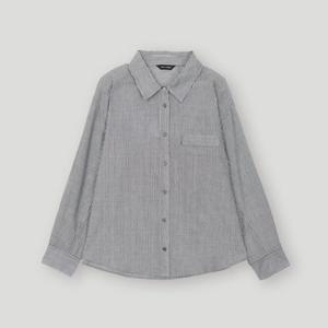 [코데즈컴바인] 폴리 스트라이프 루즈핏 셔츠 (CKC-SH505W7) CKCSH505W70