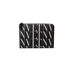 발렌티노 VLTN 로고 클러치 블랙 B0457GTC0NI