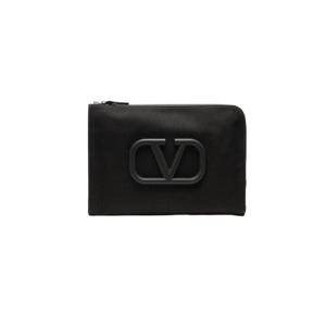 발렌티노 브이로고 클러치 그레이 B0457DZKJBM