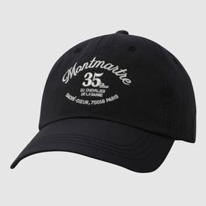 [르꼬끄] 라이프 나일론 아치 레터링 볼캡 QQ323ACP83_BLK QQ323ACP83