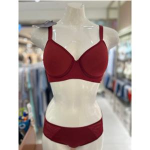 [비너스 란제리] VGBM540H G컵 직조 몰드 메쉬테이프  보정 풀컵브라 큰가슴 커버브라 노라인햄팬티새트 선물추천 VGBM540GH000