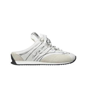 디올 D 스케치 스니커즈 나일론 앤 카프스킨 화이트 KCK482MPA-S10W