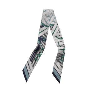 에르메스 모스 아 주엣 슈미즈 트윌리 카방 베르 시프레 그리 H063419S23