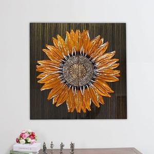 해바라기마블대형2P SET 벽장식 소품 인테리어 액자 인테리어액자 명화 유화 선물 모던