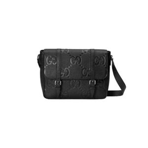 구찌 GG 점보 미디움 메신저백 블랙 760234-AABY0-1000