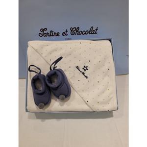 [쇼콜라] 쇼콜라 스타싸개덧신세트 (TNMWIU07UF)가을겨울남아임신출산선물 TNMWIU07UF