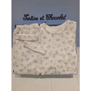 [쇼콜라] 쇼콜라 라핀내의 (TNOWXS022Q)남아가을겨울실내복출산백일돌선물 TNOWXS022Q