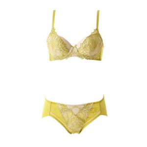 [비너스 란제리] 오르화 옐로우 딜라잇 브라AB컵+헴팬티 세트 OBR5942ABOPT