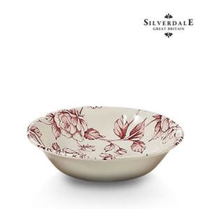 (Silverdale 실버데일) 데프트 플로랄 핑크 찬기(대) 접시 반찬접시 식기선물 선물용식기 수입식기 수입그
