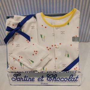 [쇼콜라] 쇼콜라 대파내의 (TNOWXS1569)공용가을겨울실내복출산백일선물 TNOWXS1569