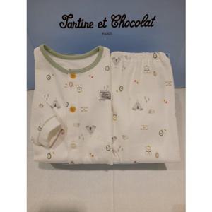 [쇼콜라] 쇼콜라 캠핑내의 (TNNWXS1569)공용가을겨울실내복출산백일돌선물 TNNWXS1569